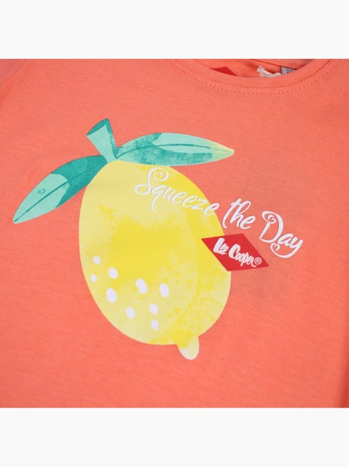 Lee Cooper - T-shirt korte mouwen  meisje - Kiabi