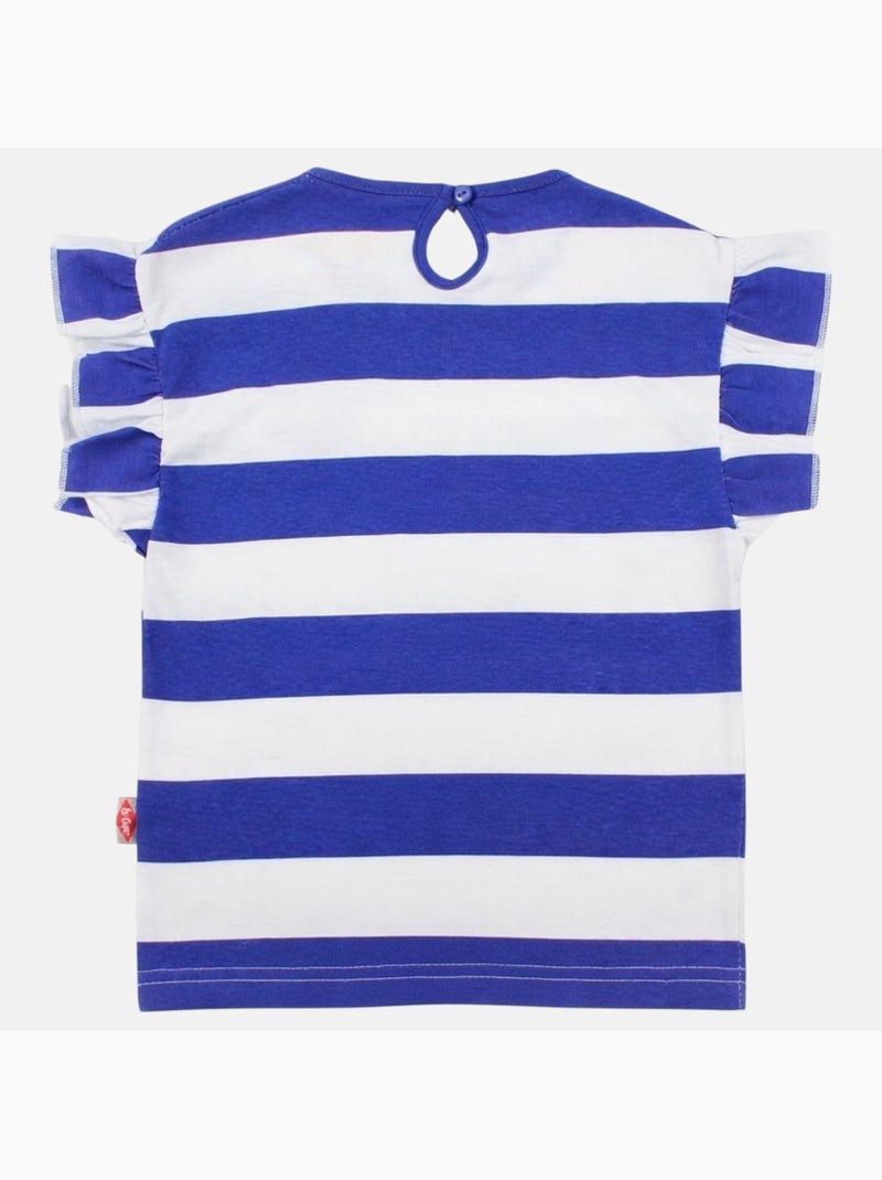 Lee Cooper - T-shirt korte mouwen  meisje Paars - Kiabi