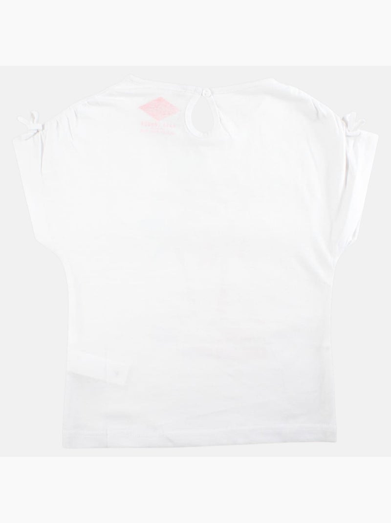Lee Cooper - T-shirt korte mouwen  meisje Wit - Kiabi
