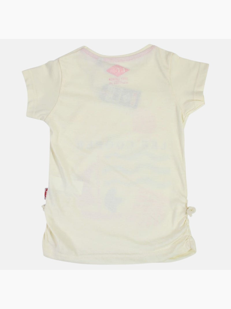 Lee Cooper - T-shirt korte mouwen  meisje Wit - Kiabi
