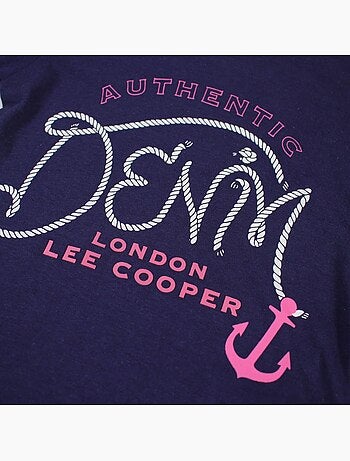 Lee Cooper - T-shirt manches courtes avec dessin