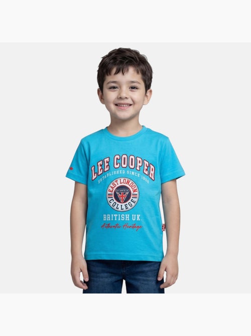 Lee Cooper - T-shirt manches courtes avec imprimé - Kiabi