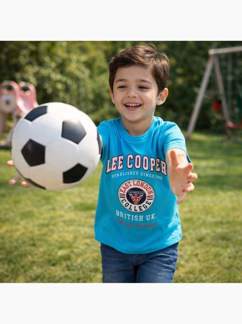Lee Cooper - T-shirt manches courtes avec imprimé - Kiabi