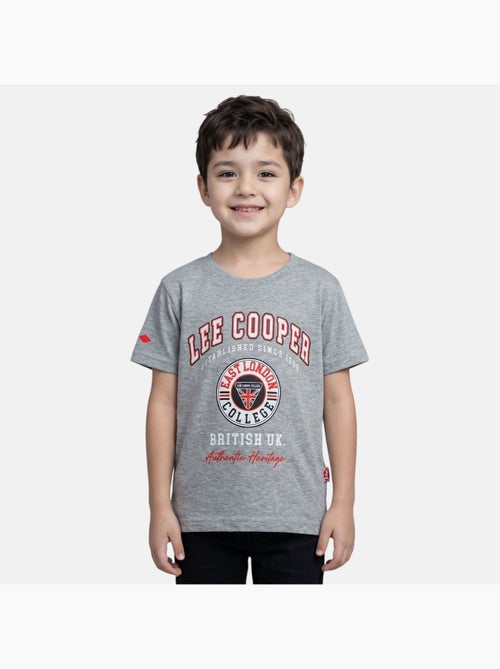 Lee Cooper - T-shirt manches courtes avec imprimé - Kiabi