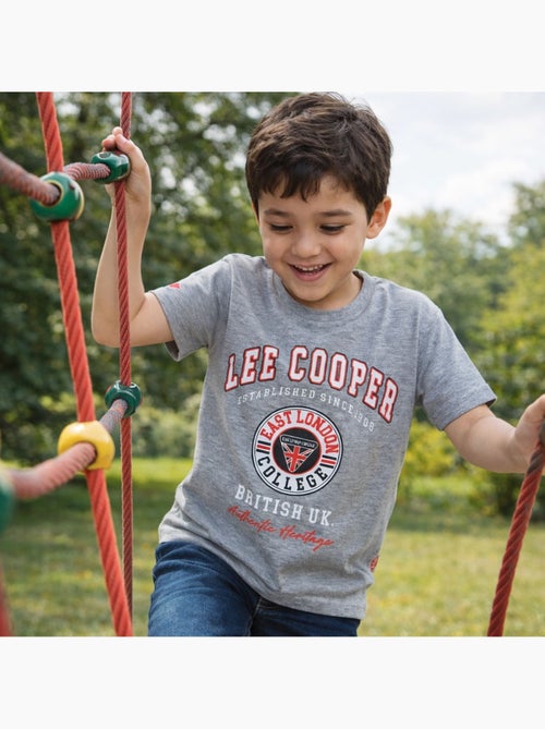 Lee Cooper - T-shirt manches courtes avec imprimé - Kiabi