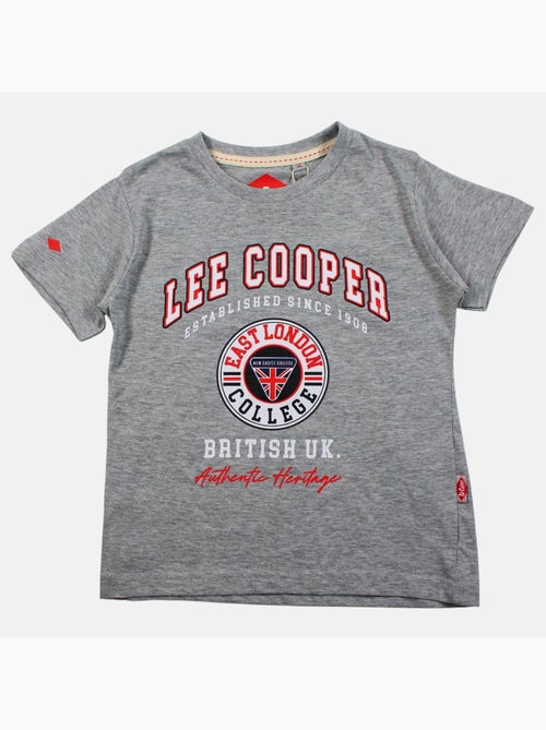 Lee Cooper - T-shirt manches courtes avec imprimé - Kiabi