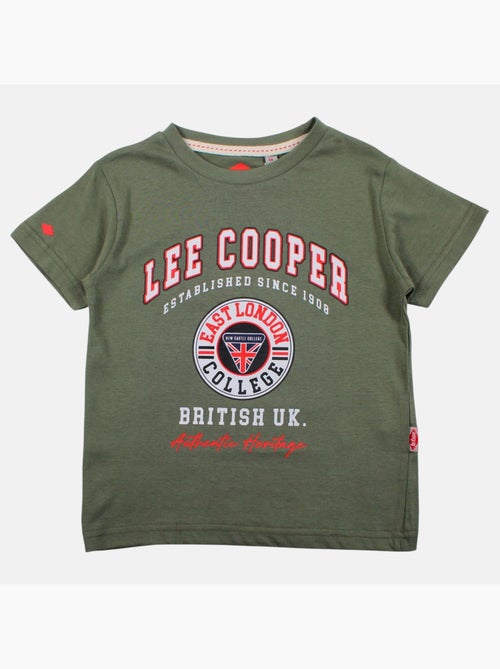 Lee Cooper - T-shirt manches courtes avec imprimé - Kiabi