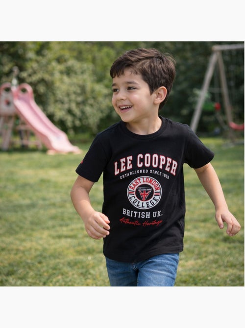 Lee Cooper - T-shirt manches courtes avec imprimé - Kiabi