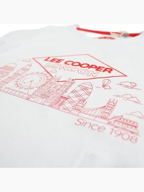 Lee Cooper - T-shirt manches courtes fille imprimé - Kiabi