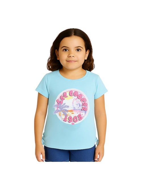 Lee Cooper - T-shirt manches courtes fille imprimé - Kiabi