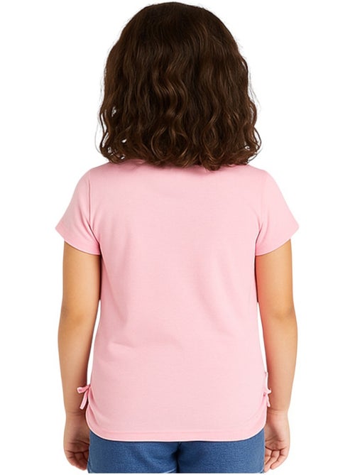 Lee Cooper - T-shirt manches courtes fille imprimé - Kiabi