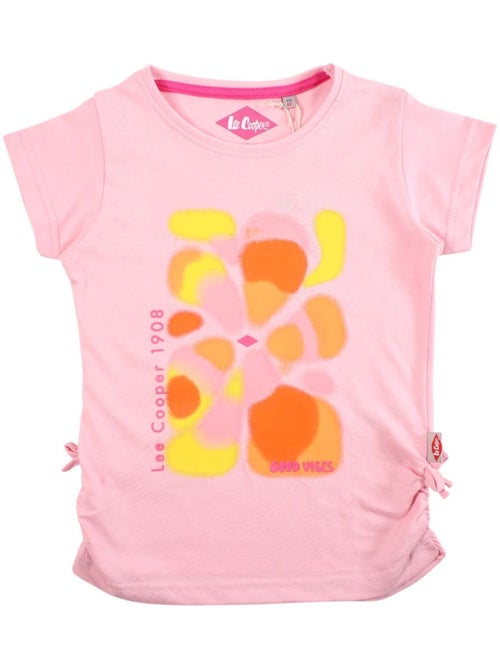 Lee Cooper - T-shirt manches courtes fille imprimé - Kiabi