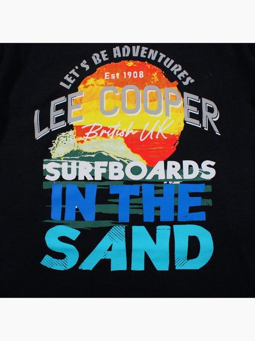 Lee Cooper - T-shirt manches courtes garçon avec dessin coloré - Kiabi