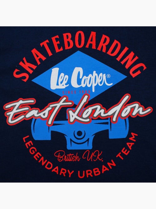Lee Cooper - T-shirt manches courtes garçon avec imprimé - Kiabi