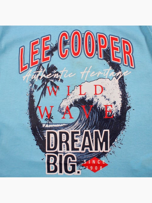 Lee Cooper - T-shirt manches courtes garçon avec imprimé - Kiabi
