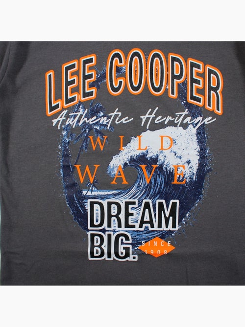 Lee Cooper - T-shirt manches courtes garçon avec imprimé - Kiabi