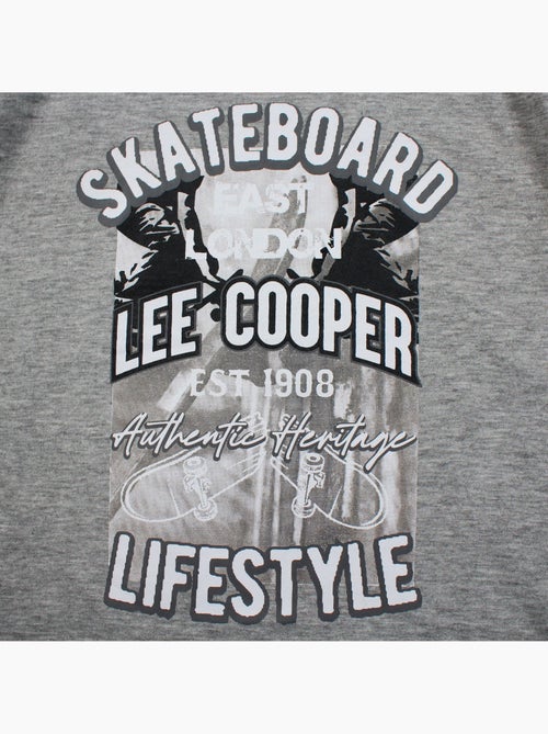 Lee Cooper - T-shirt manches courtes garçon avec imprime skateboard - Kiabi