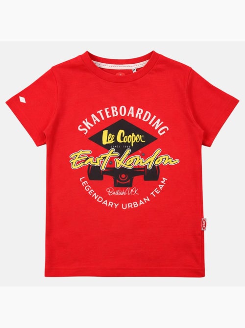Lee Cooper - T-shirt manches courtes garçon - Kiabi