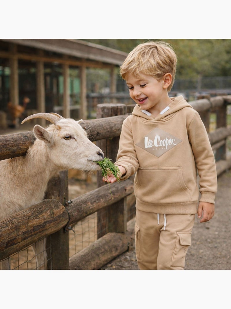 Lee Cooper - Trainingspak  jongen Beige - Kiabi
