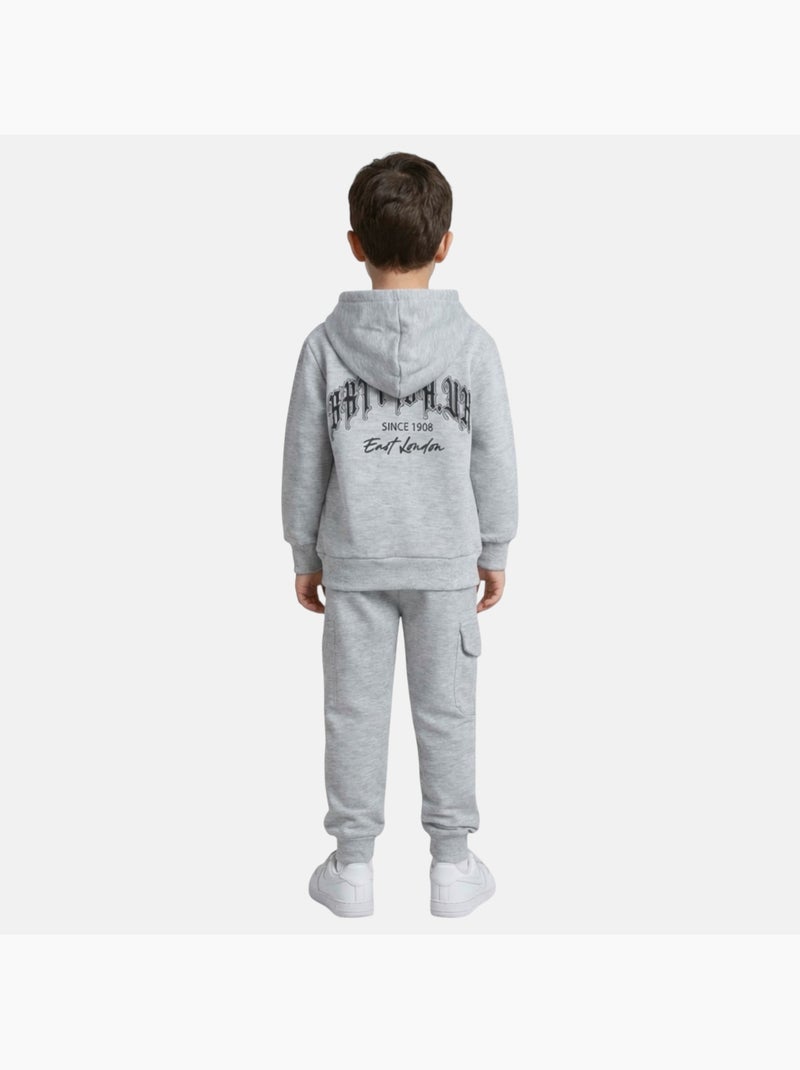 Lee Cooper - Trainingspak  jongen Grijs - Kiabi