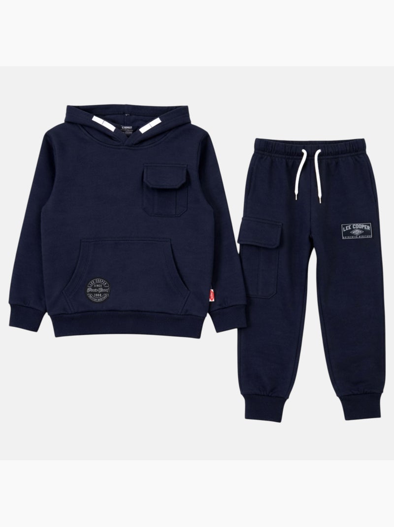 Lee Cooper - Trainingspak  jongen Marineblauw - Kiabi