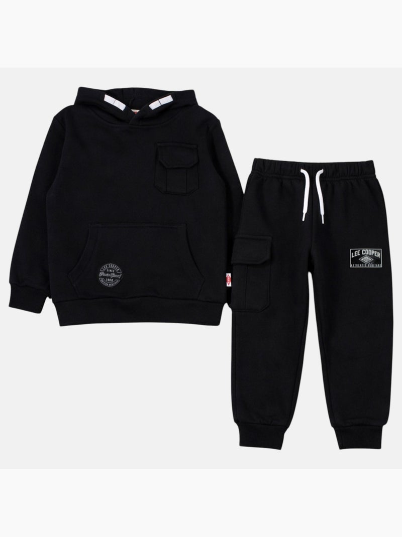 Lee Cooper - Trainingspak  jongen Zwart - Kiabi