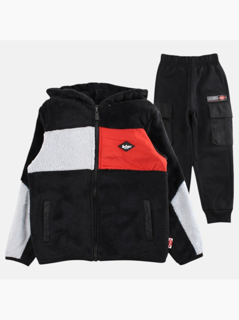 Lee Cooper - Trainingspak  jongen Zwart - Kiabi