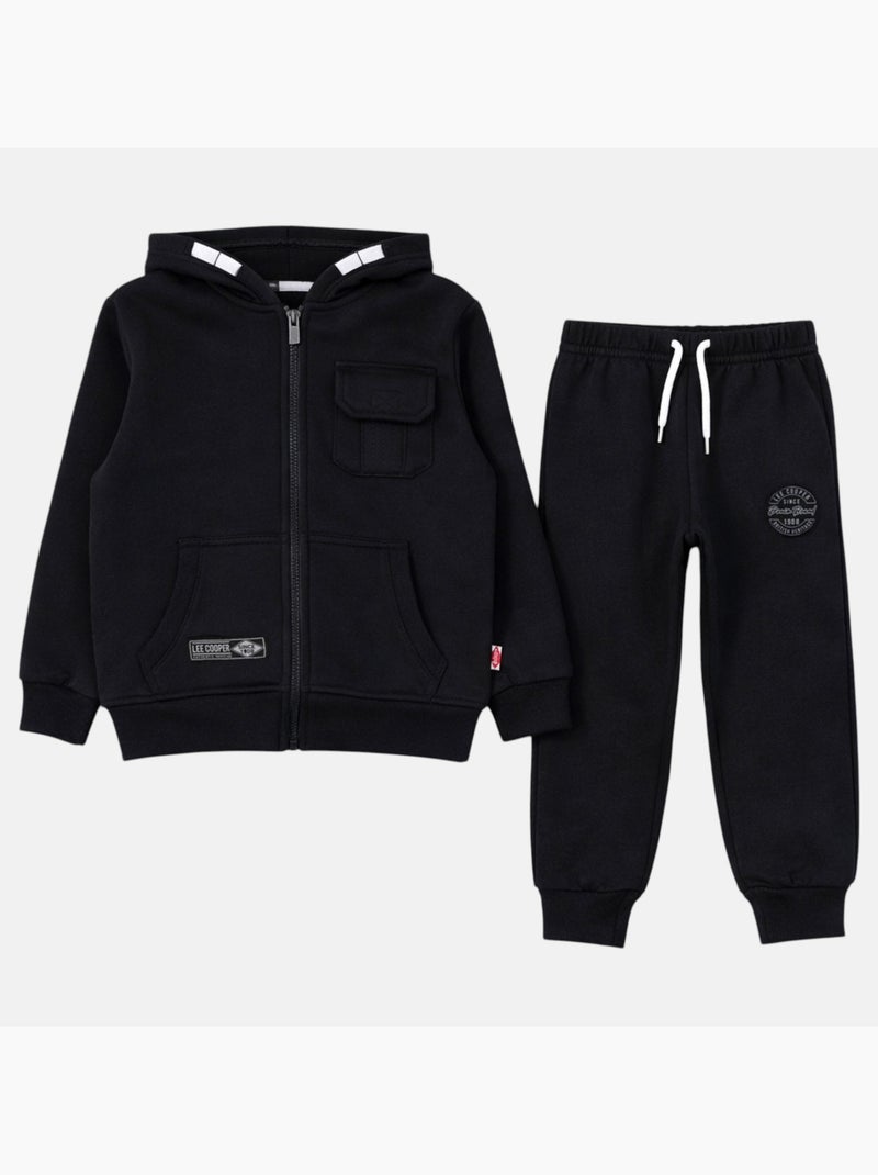 Lee Cooper - Trainingspak  jongen Zwart - Kiabi