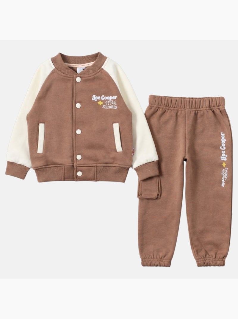 Lee Cooper - Trainingspak  meisje Bruin - Kiabi