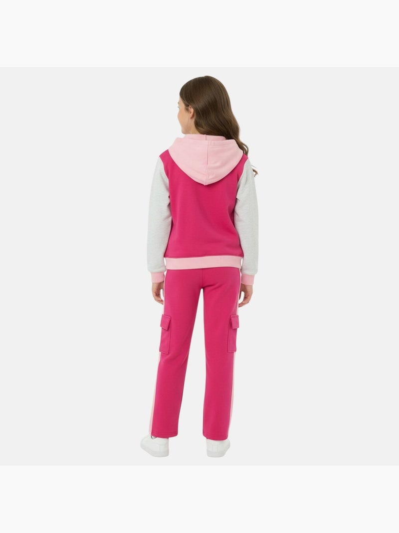 Lee Cooper - Trainingspak  meisje Fuchsia roze - Kiabi