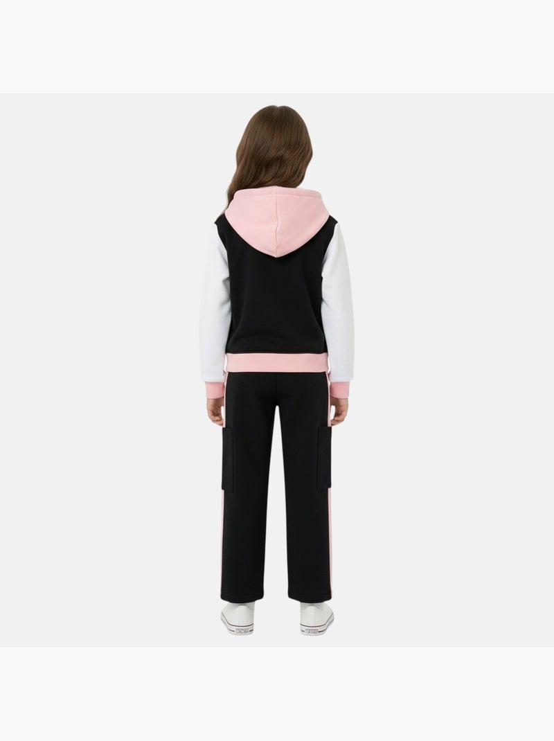 Lee Cooper - Trainingspak  meisje Zwart - Kiabi