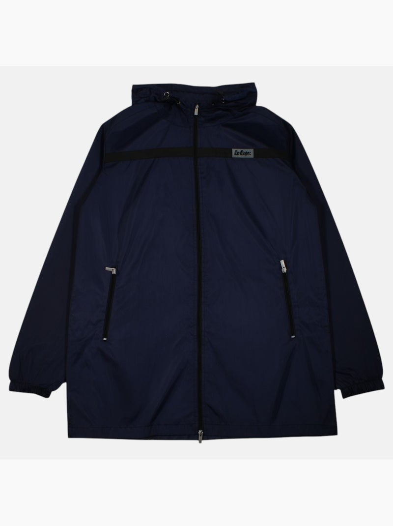 Lee Cooper - Veste coupe vent à capuche homme Bleu marine - Kiabi