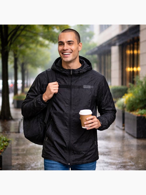 Lee Cooper - Veste coupe vent à capuche homme - Kiabi Lee Cooper - Veste coupe vent à capuche homme - Kiabi