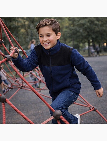 Lee Cooper - Veste polaire garçon au style casual