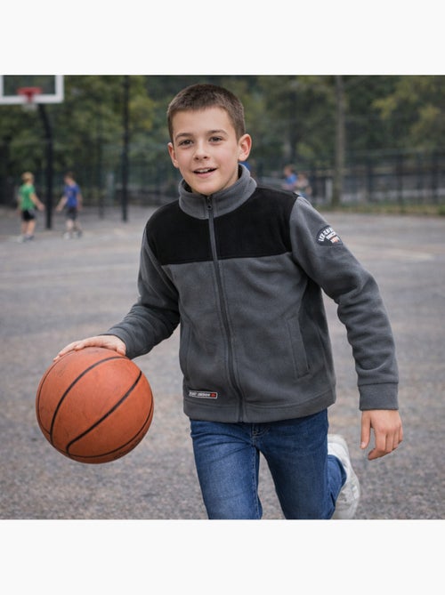 Lee Cooper - Veste polaire garçon au style casual - Kiabi Lee Cooper - Veste polaire garçon au style casual - Kiabi