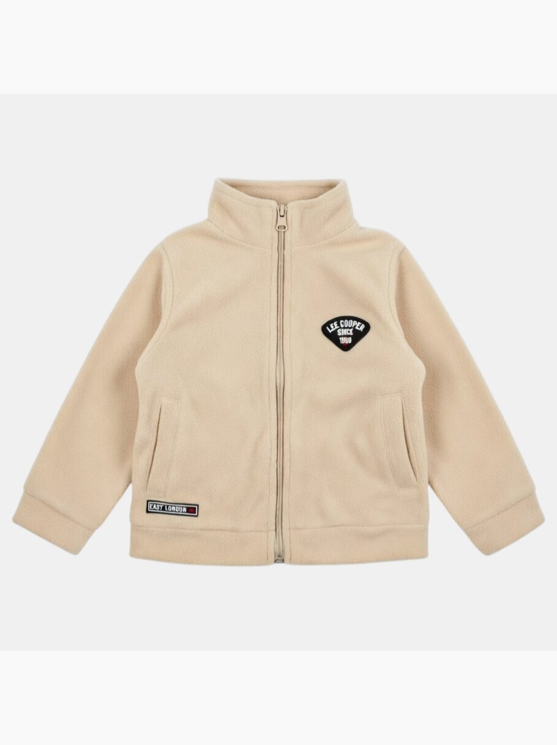 Lee Cooper - Veste polaire  garçon Beige - Kiabi