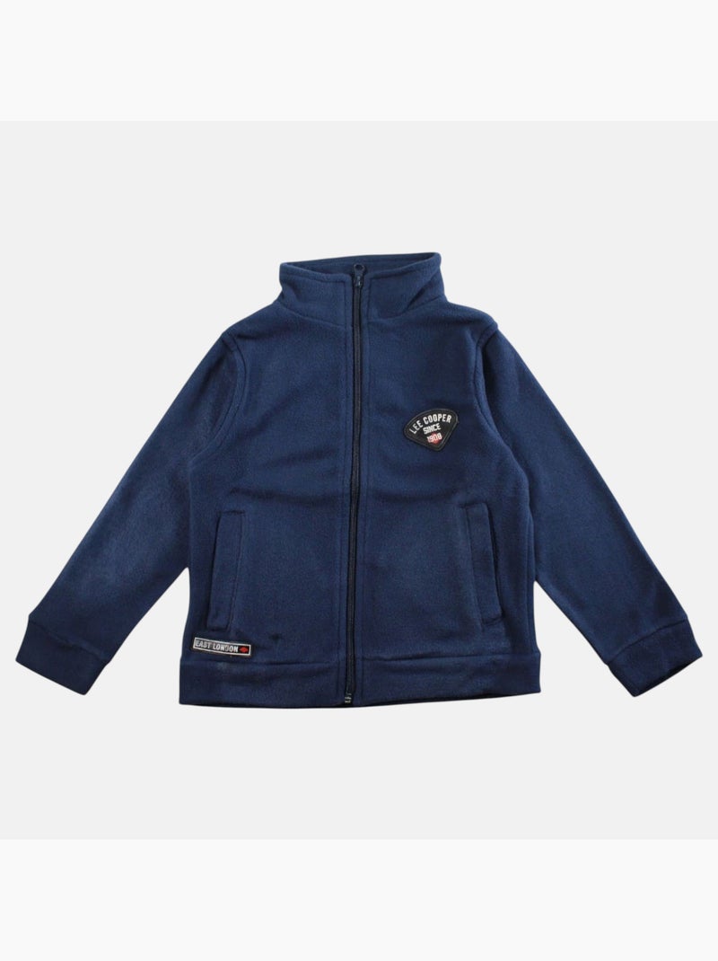 Lee Cooper - Veste polaire  garçon Bleu marine - Kiabi