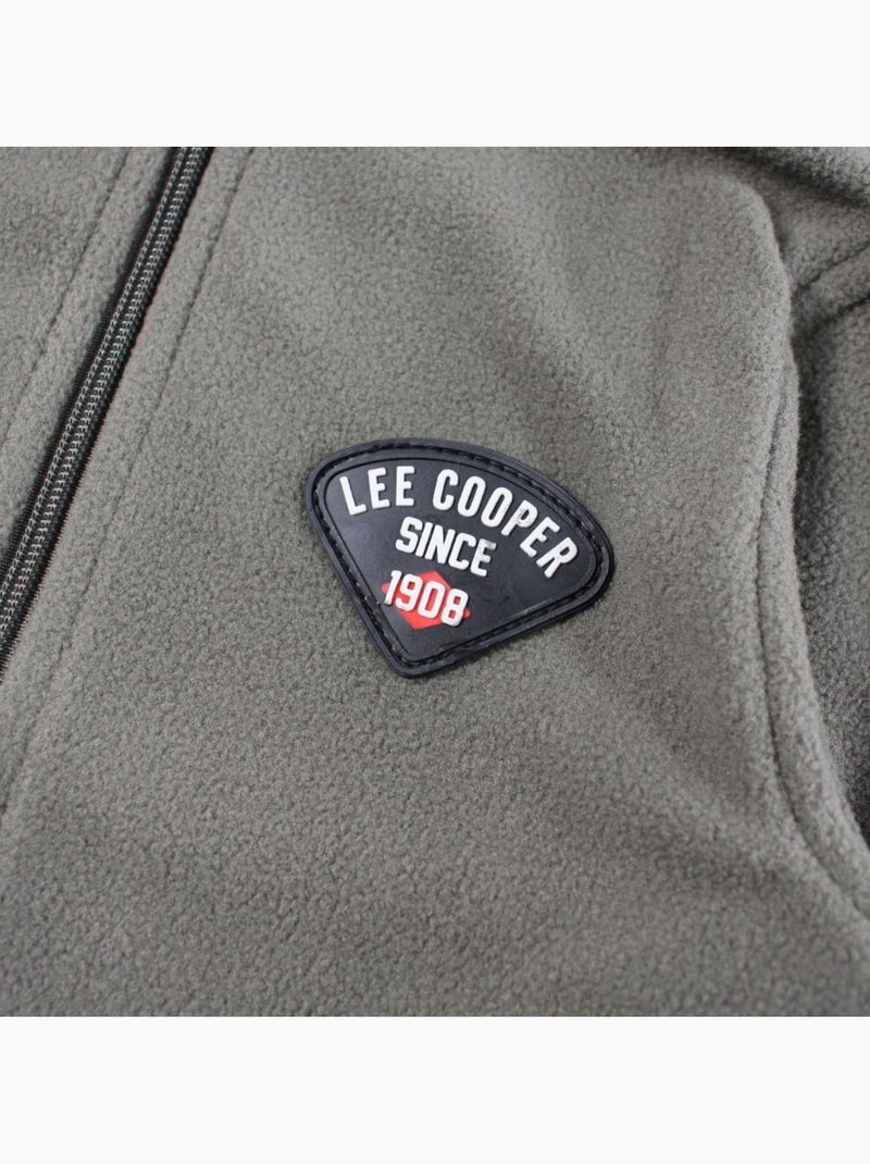 Lee Cooper - Veste polaire  garçon Kaki - Kiabi