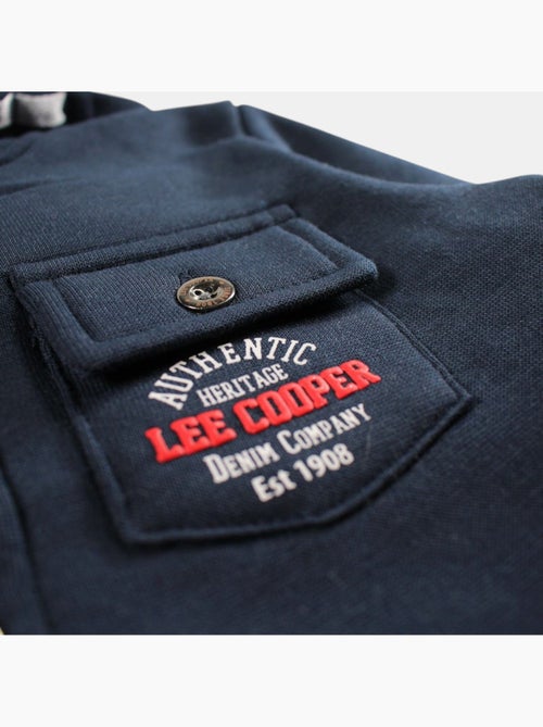 Lee Cooper - Veste sweat à capuche boutonnée garçon - Kiabi Lee Cooper - Veste sweat à capuche boutonnée garçon - Kiabi