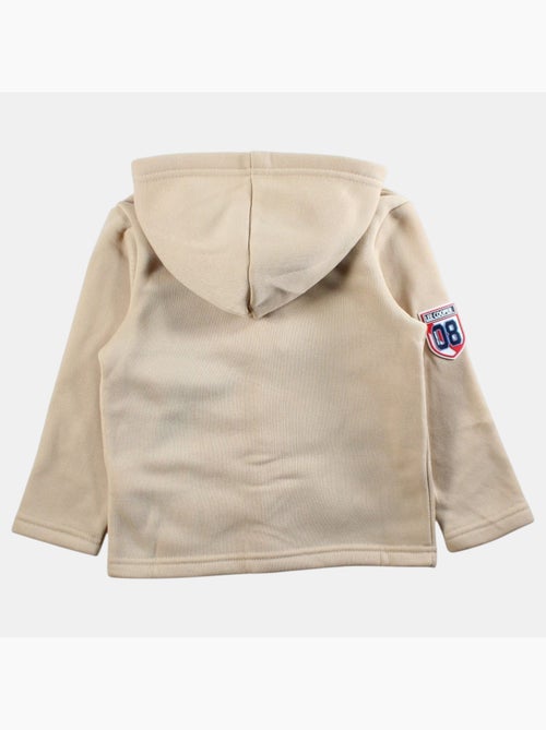 Lee Cooper - Veste sweat à capuche boutonnée garçon - Kiabi