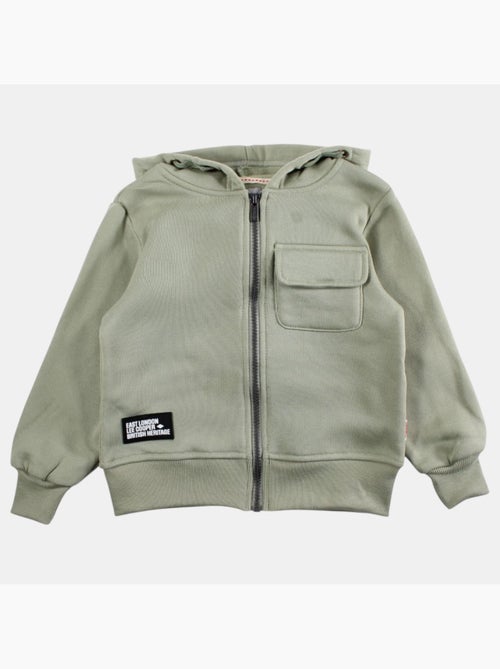 Lee Cooper - Veste sweat à capuche garçon imprimée - Kiabi Lee Cooper - Veste sweat à capuche garçon imprimée - Kiabi