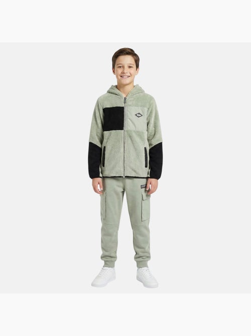 Lee Cooper - Veste zippée à capuche avec pantalon de jogging garçon - Kiabi