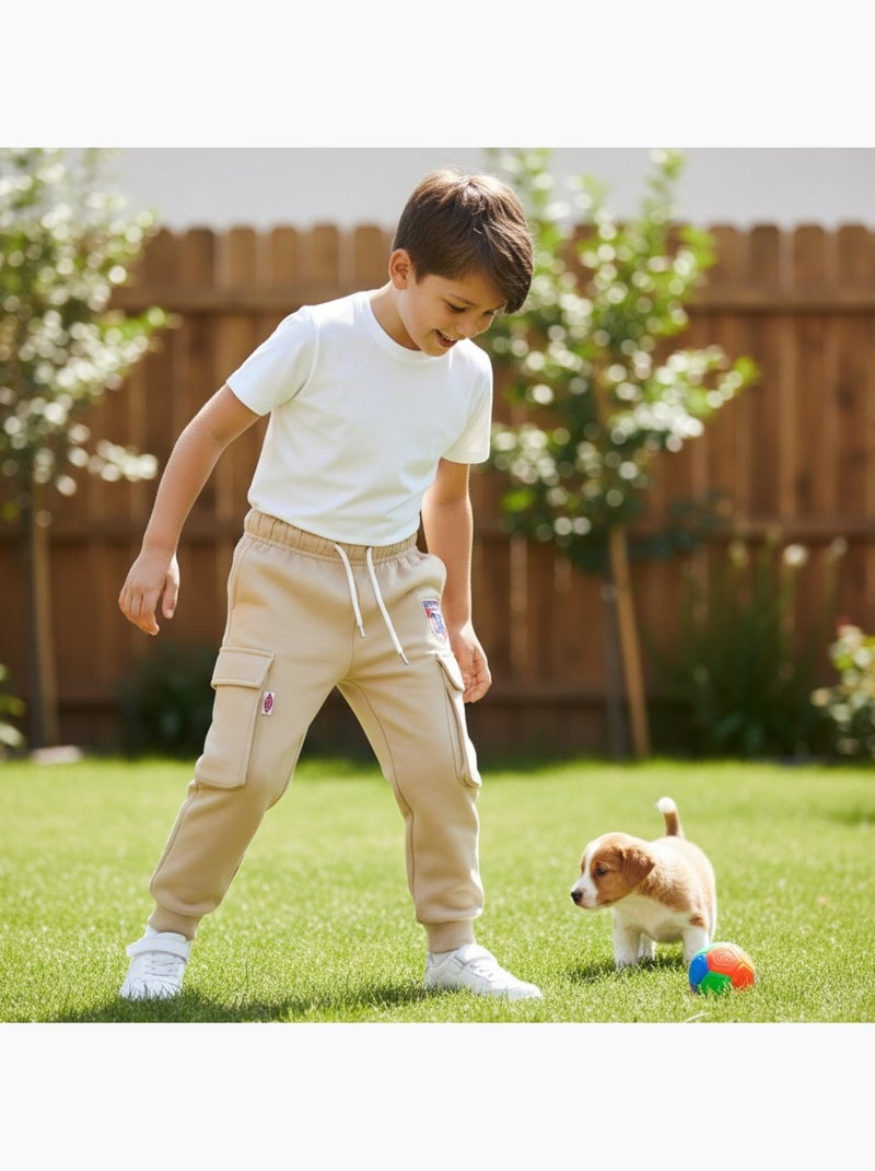 Lee Cooper - Zwemshort  van 4 tot 12 jaar Beige - Kiabi
