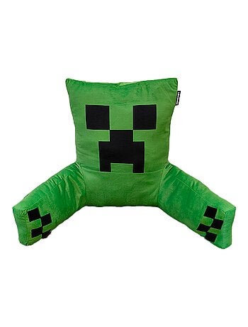 Leeskussen 'Creeper' met hoge rugleuning en armleuningen 'Roba' - Minecraft