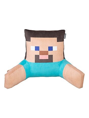 Leeskussen 'Creeper' met hoge rugleuning en armleuningen 'Roba' - Minecraft