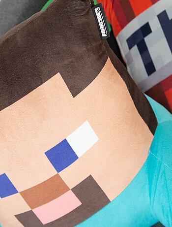Leeskussen 'Creeper' met hoge rugleuning en armleuningen 'Roba' - Minecraft