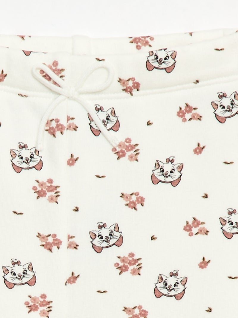 Legging à motif all-over 'Disney' en velvet Blanc - Kiabi