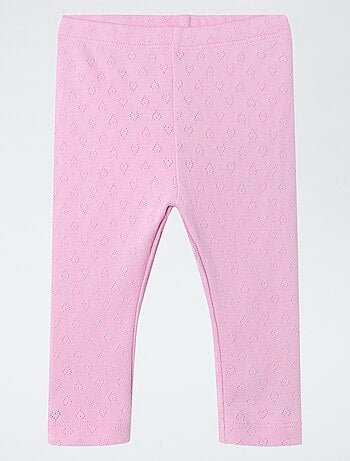 Legging à petits cœurs ajourés 'Guppy'