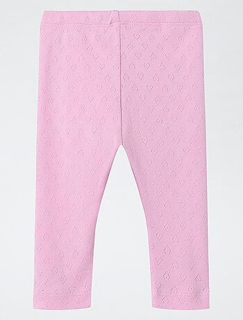 Legging à petits cœurs ajourés 'Guppy'