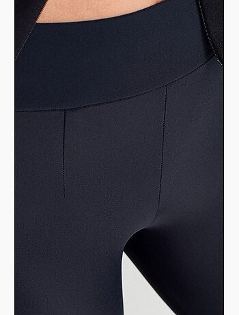 Legging à taille haute, jambe skinny et fermeture zippée dilvin